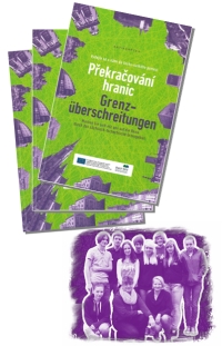 Das Buch als ein Ergebnis des Projektes Grenzberschreitungen und eine Schlergruppe